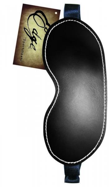 Edge Leather Blindfold Black OS - ACME Pleasure