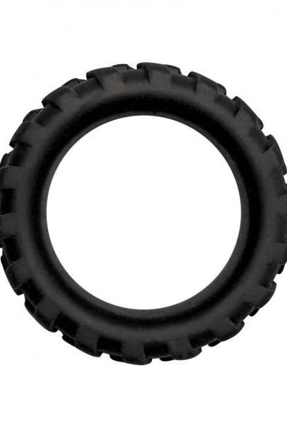 Mack Tuff Large Silicone Tire Ring Black - ACME Pleasure