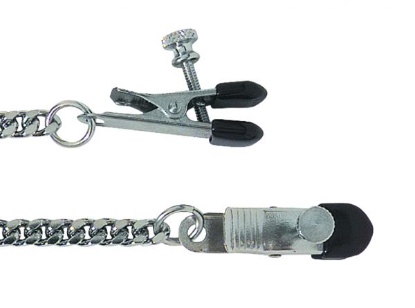 Classic Adjustable Nipple Clamps Rubber Tipped - ACME Pleasure