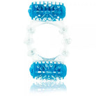 Color Pop Two O Quickie Blue Vibrating Ring - ACME Pleasure