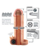 Vibrating Real Feel 1 inch Extension - ACME Pleasure