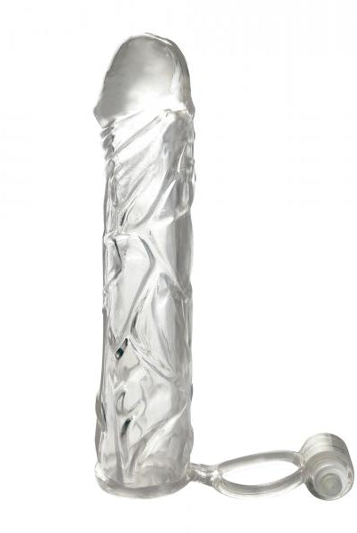 Fantasy X-tensions Vibrating Super Sleeve Clear - ACME Pleasure