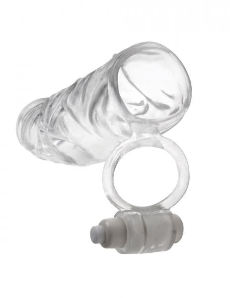 Fantasy X-tensions Vibrating Super Sleeve Clear - ACME Pleasure