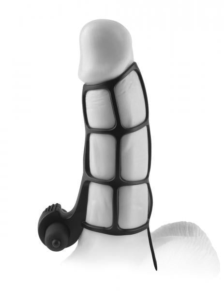 Deluxe Silicone Power Cage - Black - ACME Pleasure