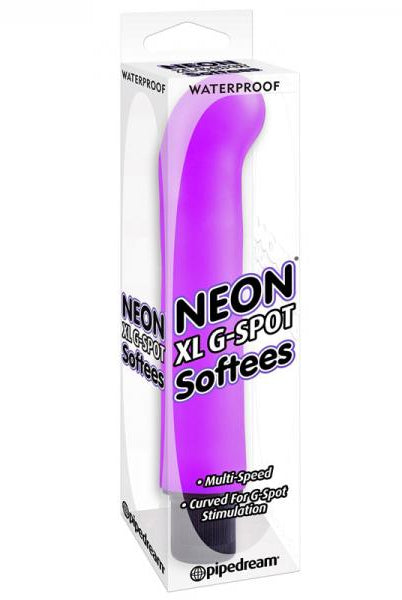 Neon XL G-Spot Softees Purple Vibrator - ACME Pleasure