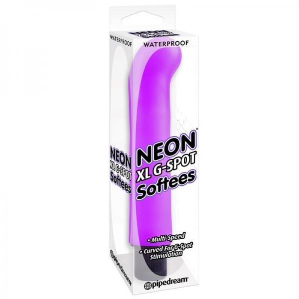 Neon XL G-Spot Softees Purple Vibrator - ACME Pleasure