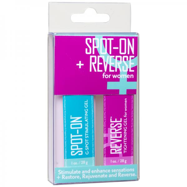 Spot On + Reverse For Women 2 Pack 1oz Bottles - ACME Pleasure