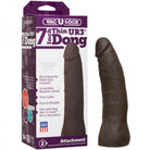 Vac-U-Lock 7in Ultraskyn Thin Dong  - Brown - ACME Pleasure