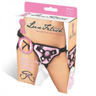 Lux Fetish Pretty In Pink Strap On Harness - ACME Pleasure