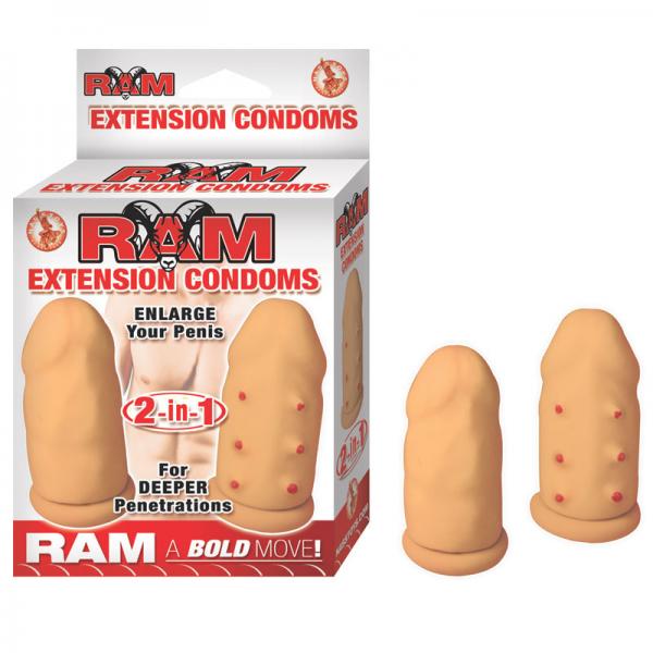 Ram Extension Condoms Beige - ACME Pleasure