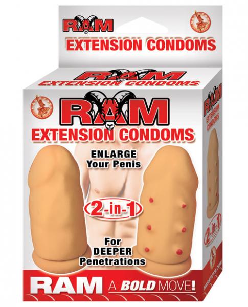 Ram Extension Condoms Beige - ACME Pleasure