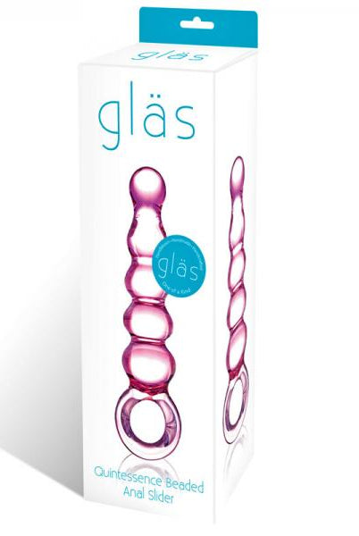 Glas Quintessence Beaded Anal Slider - ACME Pleasure