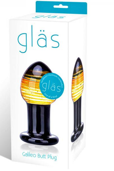 Glas Galileo Glass Butt Plug - ACME Pleasure