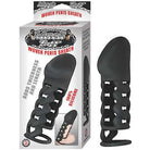 Mack Tuff Silicone Woven Penis Sheath 6in Black - ACME Pleasure