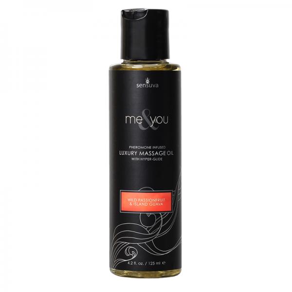 Me & You Massage Oil Passion Fruit Guava 4.2oz - ACME Pleasure