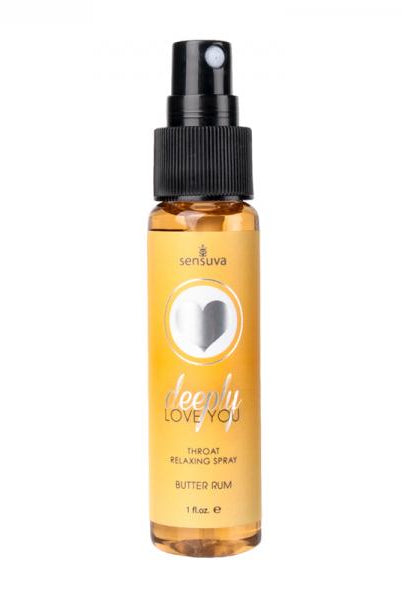 Deeply Love You Throat Relaxing Spray Butter Rum 1oz - ACME Pleasure