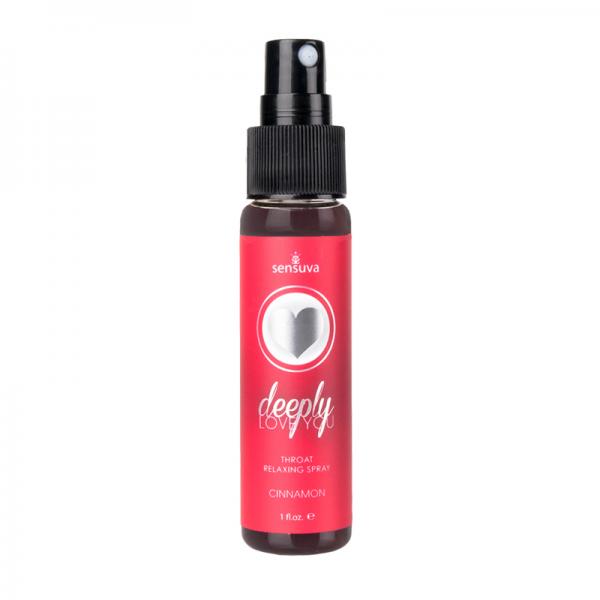 Deeply Love You Throat Relaxing Spray Cinnamon 1oz - ACME Pleasure