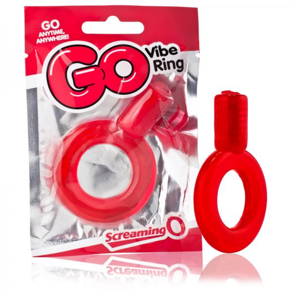 Screaming O Go Vibe Ring Red - ACME Pleasure