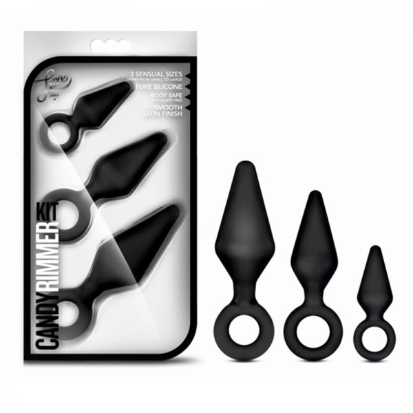 Candy Rimmer Kit Black Butt Plugs - ACME Pleasure