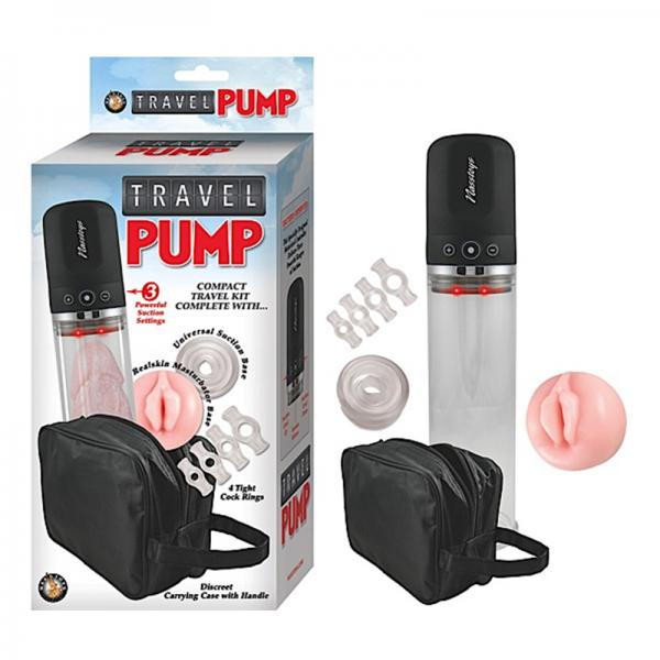 Travel Pump Three Speed Kit Clear - ACME Pleasure