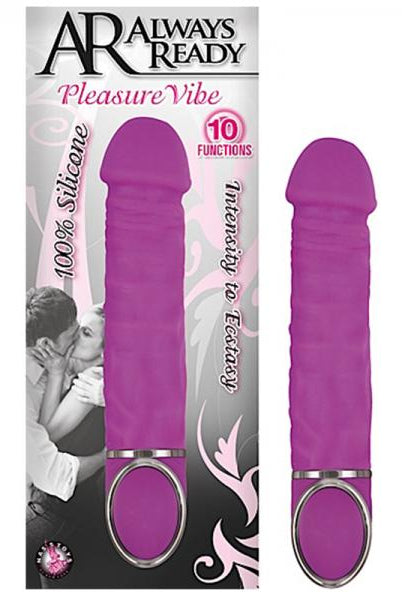 Ar Always Ready Pleasure Silicone 10 Function Vibe-purple - ACME Pleasure