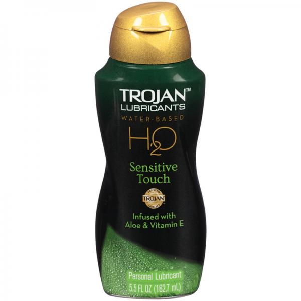 Trojan Lubricants H2o Sensitive Touch  5.5oz. - ACME Pleasure