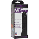 Vac U Lock Code Black Natural Thin Dong 7 Inches - ACME Pleasure