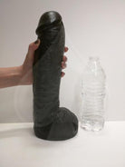 Vac U Lock Code Black Realistic Hung Dildo - ACME Pleasure