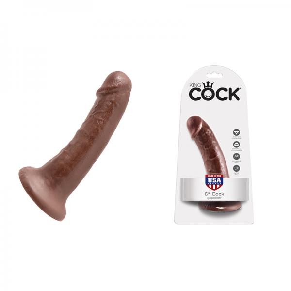 King Cock 6 Inches BrownDildo - ACME Pleasure