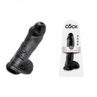 King Cock 10in Cock - Black - ACME Pleasure