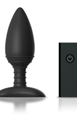 Nexus Ace Remote Control Medium Butt Plug Black - ACME Pleasure