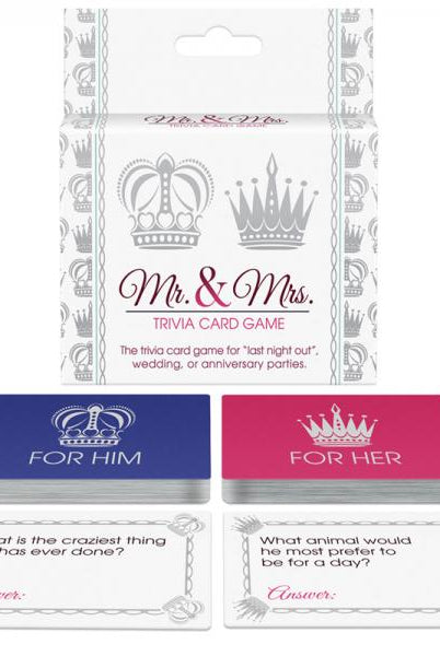 Mr. And Mrs. Trivia Card Game - ACME Pleasure