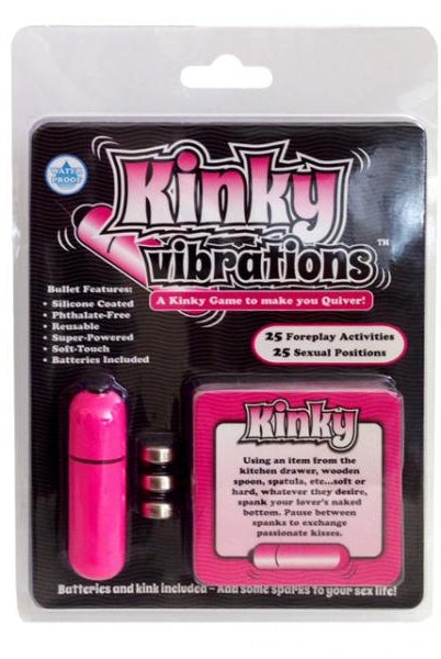 Kinky Vibrations Game with Bullet Vibrator - ACME Pleasure