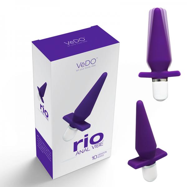 Vedo Rio Anal Vibe Into You Indigo - ACME Pleasure