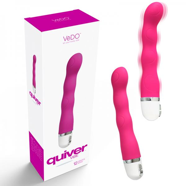 Vedo Quiver Mini Vibe Hot In Bed Pink - ACME Pleasure