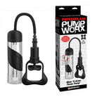 Pump Worx Blow N Grow Penis Pump Black - ACME Pleasure