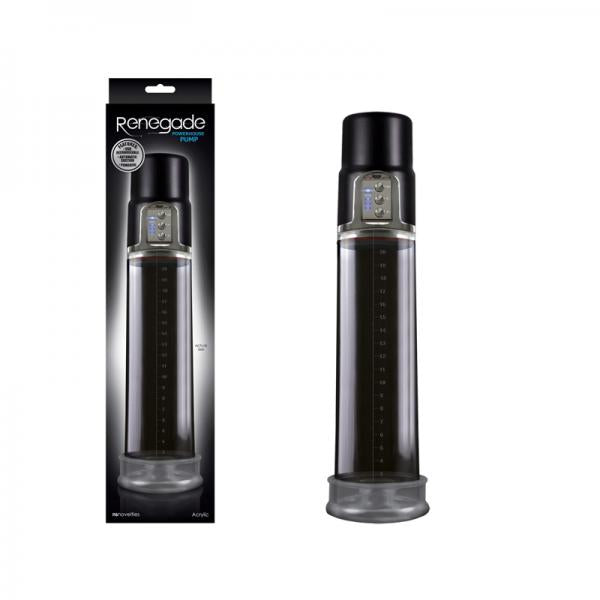 Renegade Powerhouse Pump Rechargeable Black - ACME Pleasure