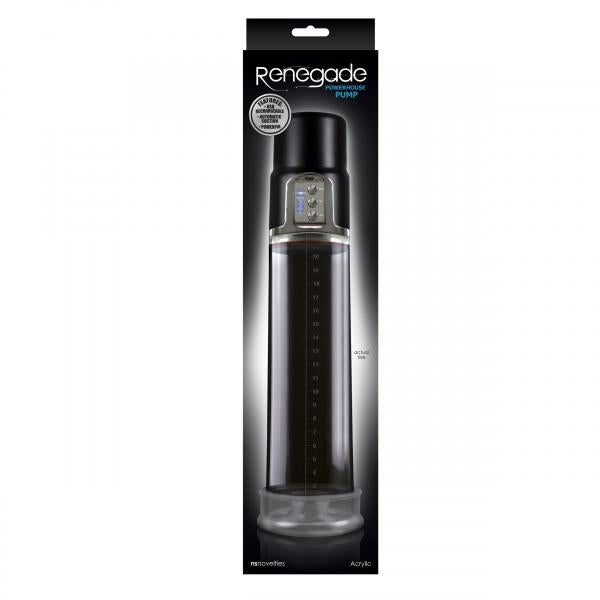 Renegade Powerhouse Pump Rechargeable Black - ACME Pleasure