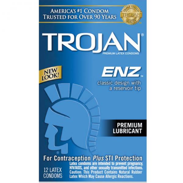 Trojan-enz Lubricated Condoms - ACME Pleasure