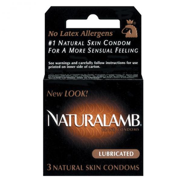 Naturalamb Lubricated Condoms - ACME Pleasure