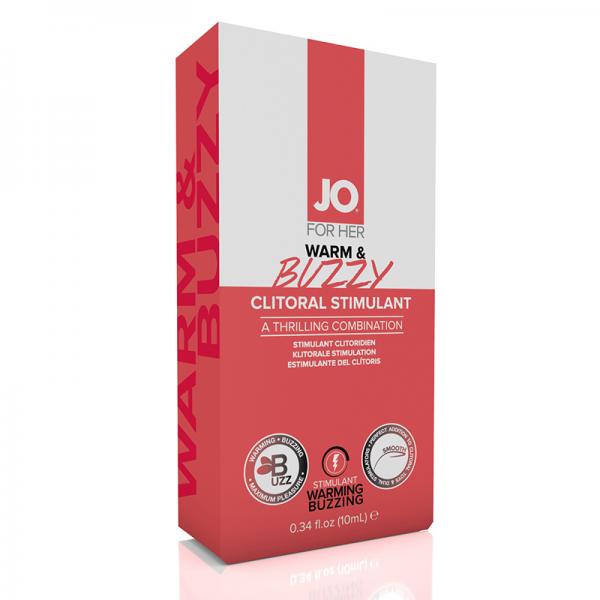 Jo Warm & Buzzy - Original - Stimulant (water-based) 0.34 Fl Oz / 10 Ml - ACME Pleasure