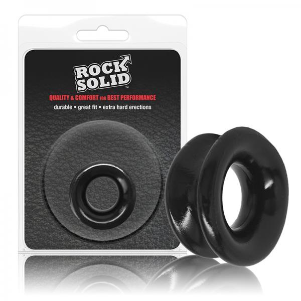 Rock Solid Convex Black C Ring In A Clamshell - ACME Pleasure