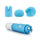 Revitalize Massage Kit with 3 Silicone Attachments Blue - ACME Pleasure