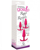 Gossip Rump Rockers 3 Piece Anal Training Set Pink - ACME Pleasure