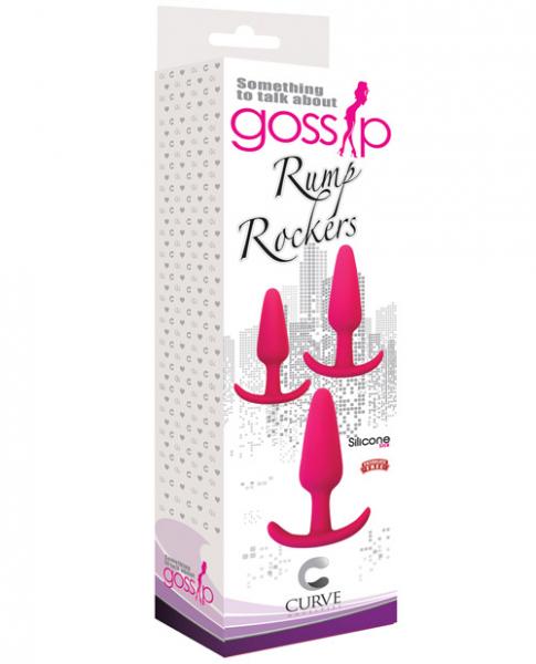 Gossip Rump Rockers 3 Piece Anal Training Set Pink - ACME Pleasure