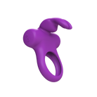 Frisky Bunny Vibrating Ring Purple - ACME Pleasure