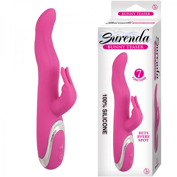 Surenda Bunny Teaser 7 Function Pink Vibrator - ACME Pleasure