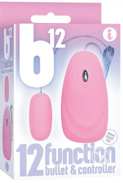 B12 Bullet Vibrator and Controller Pink - ACME Pleasure