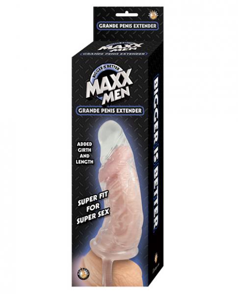 Maxx Men Grande Penis Sleeve Clear - ACME Pleasure