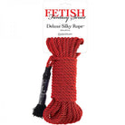 Fetish Fantasy Deluxe Silk Rope - Red - ACME Pleasure